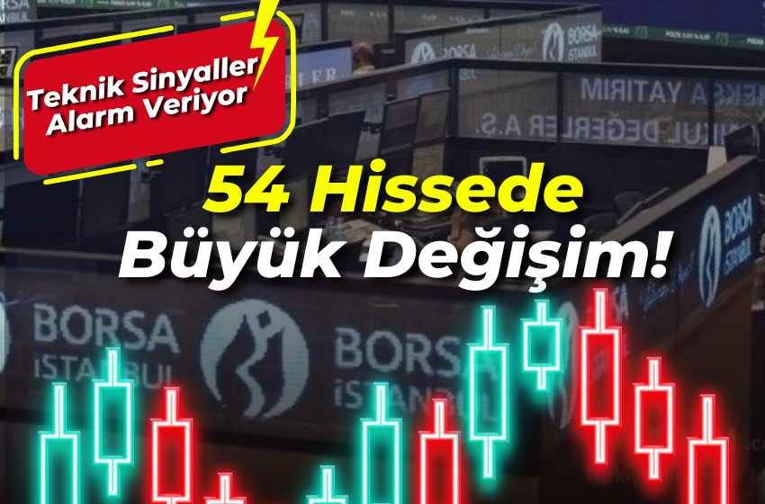 54 Hissede Büyük Değişim! Teknik Sinyaller Alarm Veriyor