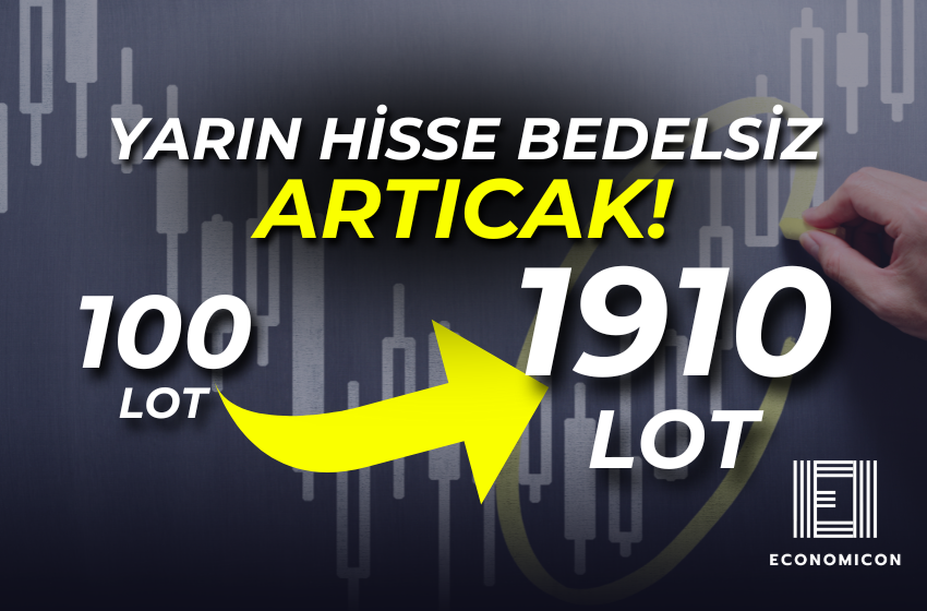 Bedelsiz Fırsat! 100 Lotunuz 1910 Lot Olacak!