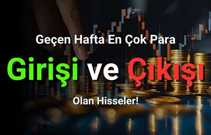 Borsa İstanbul’da Geçen Haftanın En Çok Para Girişi ve Çıkışı Olan Hisseleri!