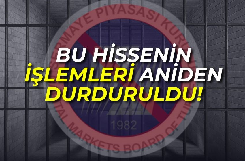 Borsa İstanbul’da Şok Gelişme: Hisse İşlemleri Aniden Durduruldu!