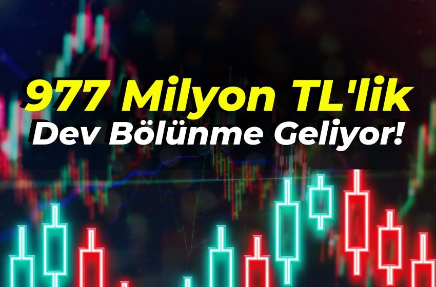 Bu Büyük Şirketten 977 Milyon TL'lik Dev Bölünme Geliyor!