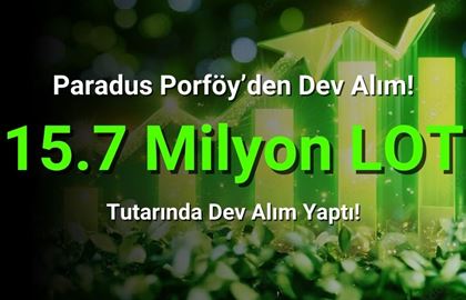 Bu Hissede 15.7 Milyon Lot Alım Yapıldı! Hisse Yüskelişe Geçti!