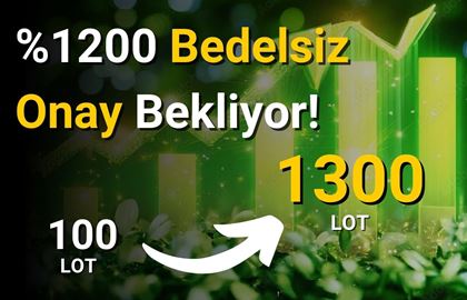 Dev Bedelsiz Sermaye Artırımı SPK Onayını Bekliyor: Tam Tamına %1200!!!