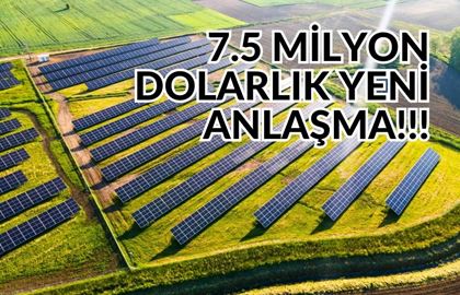 Enerji Şirketinden Büyük Güneş Paneli Anlaşması: 7.5 Milyon Dolarlık Satış!!!