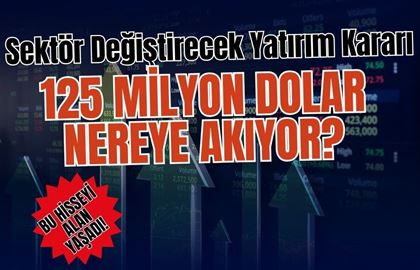 Sektör Değiştirecek Yatırım Kararı: 125 Milyon Dolar Nereye Akıyor?