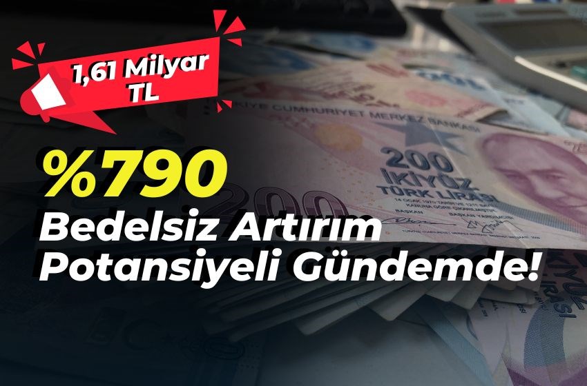 %790 Bedelsiz Artırım Potansiyeli Gündemde!