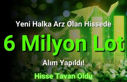 Patron Çıldırdı: 6 Milyon Lot Satın Aldı: GUBRF, INVES, LKMNH ve Daha Fazlası…