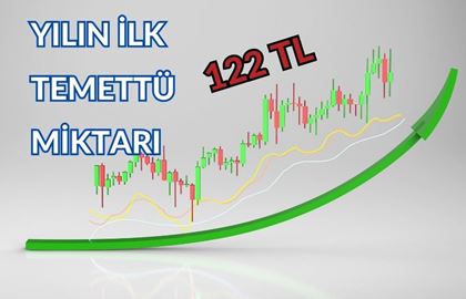 Pay Başına 122,45 TL Temettü: Yeni Yılda İlk Heyecan