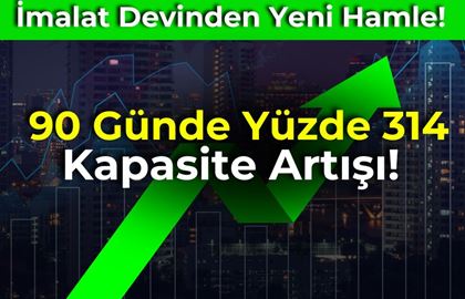 Sadece 90 Günde Şirket Yüzde 314 Üretim Artışı!