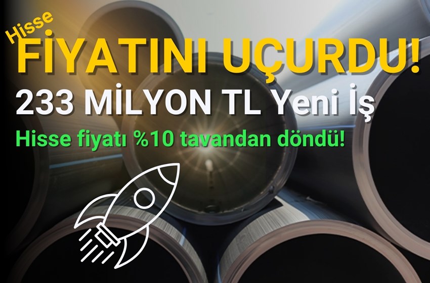 Şirket 233 Milyon TL Değerinde Dev İhale Aldı!