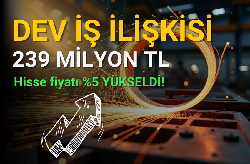 Şirket 239 Milyon TL Değerinde 2 Dev Anlaşma İmzaladı!