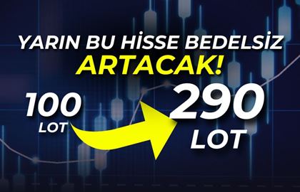 Bedelsiz Sermaye Artırımıyla 100 Lot 290 Lot Oluyor!